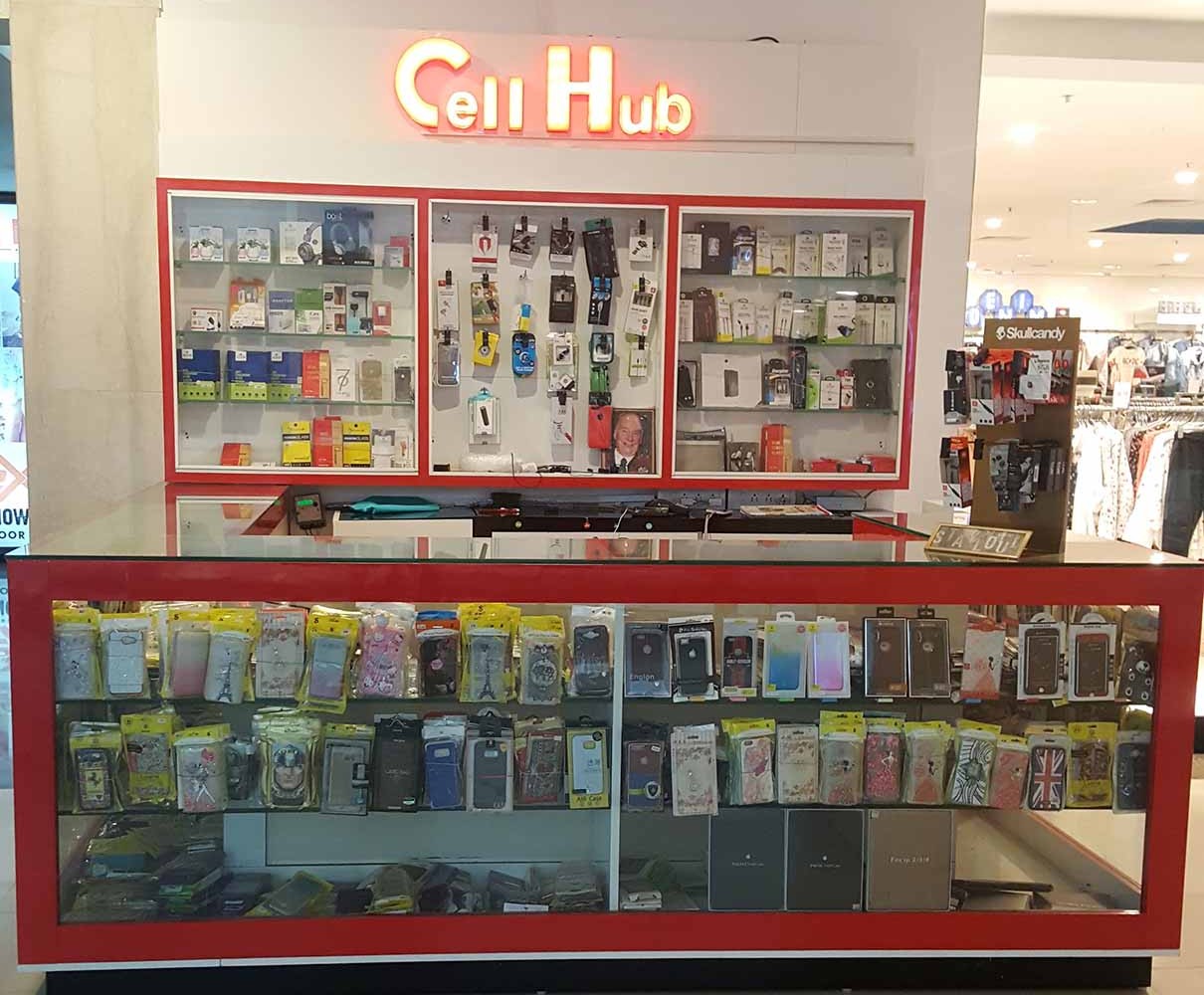 Cell hub store at kumar pacific