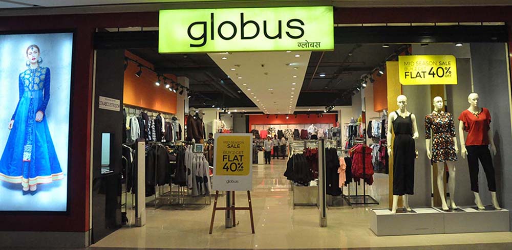 Globus store at kumar pacific