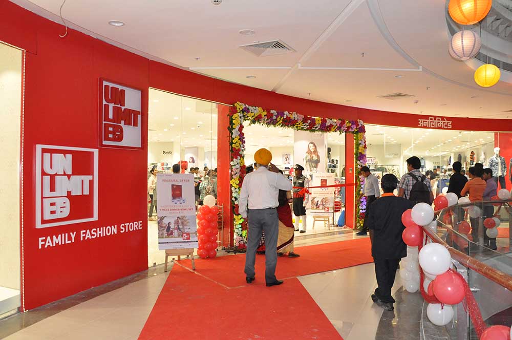 Unlimited store at Kumar Pacific Mall
