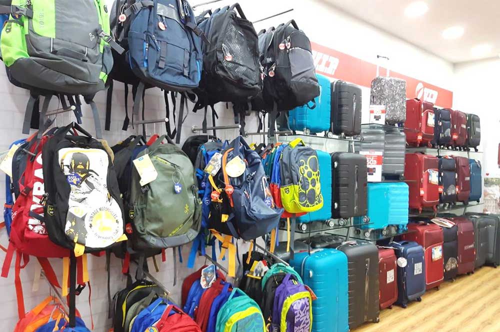 VIP luggage store at kumar pacific
